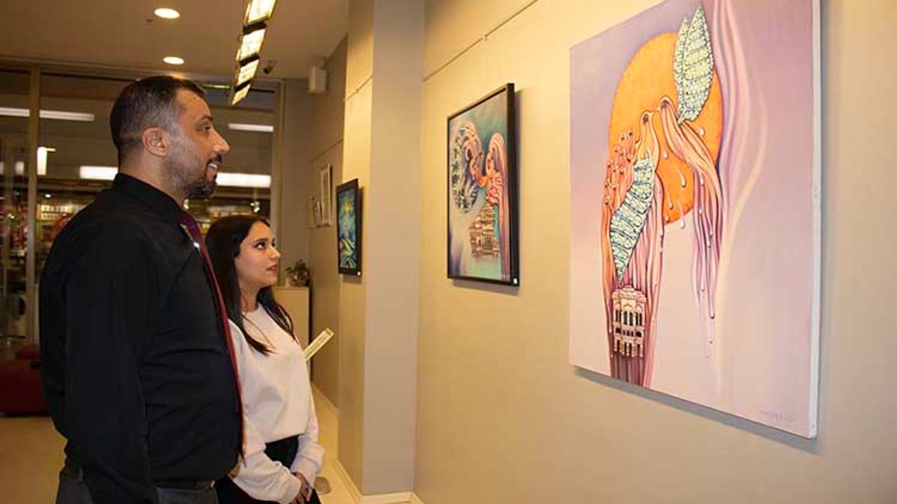 Ressam Sezgin Yüksel Sanko Sanat Galerisi’nde Sergi Açtı!