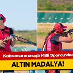 Kahramanmaraşlı Milli Sporcu’dan Altın Madalya!