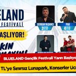 BLUELAND Gençlik Festivali Yarın Başlıyor: 500 TL’ye Sınırsız Lunapark, Konserler Ücretsiz