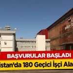 Elbistan’da 180 Geçici İşçi Alacak! Başvurular Başladı