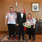 Başkan Görgel, Judo Dünya Şampiyonu Zeynep Sude’yi Misafir Etti