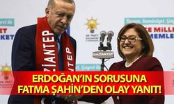 Erdoğan’ın sorusuna Fatma Şahin’den olay yanıt!