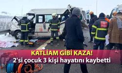 Katliam gibi kaza! 2'si çocuk 3 kişi hayatını kaybetti