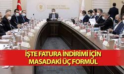 İşte fatura indirimi için masadaki üç formül