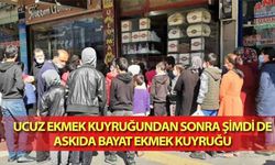 Ucuz ekmek kuyruğundan sonra şimdi de askıda bayat ekmek kuyruğu