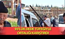 93'lük Dede Tüfeğiyle Ortalığı Karıştırdı