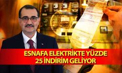 Esnafa elektrikte yüzde 25 indirim geliyor