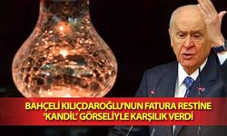 Bahçeli Kılıçdaroğlu'nun Fatura Restine ‘Kandil’ Görseliyle Karşılık Verdi