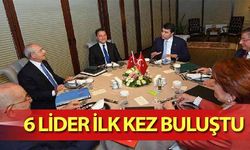 6 lider ilk kez buluştu