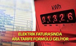 Elektrik Faturasında Ara Tarife Formülü Geliyor