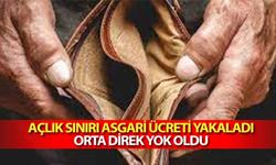 Açlık Sınırı Asgari Ücreti Yakaladı, Orta Direk Yok Oldu