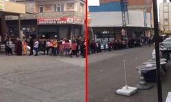 Gaziantep'de indirim kuponlu ucuz ekmek kuyruğu!