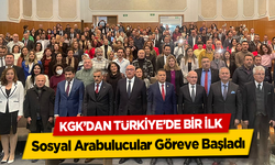 KGK’dan Türkiye’de bir ilk, Sosyal Arabulucular göreve başladı