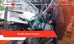 Trafik kazası, 11 yaralı