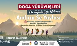 Kahramanmaraş’ta Doğa Yürüyüşleri’nin Bu Haftaki Rotası Andırın Se Yaylası