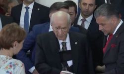 Devlet Bahçeli'nin yüzüne ne oldu! Morluklar dikkati çekti