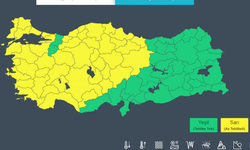 Meteoroloji'den 45 ilimiz için sarı kodlu uyarı