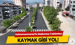 Kahramanmaraş’ta Başkonuş Caddesine kaymak gibi yol!