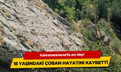 Kahramanmaraş'ta kayalıklardan düşen 18 yaşındaki çoban öldü