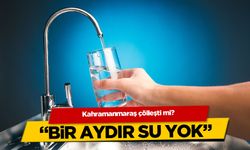 Kahramanmaraş Çölleşti Mi? Bir Aydır Su Yok!