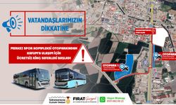 Merkez Spor Kompleksi Otoparkından Fuara Ücretsiz Ring Seferleri Başladı!