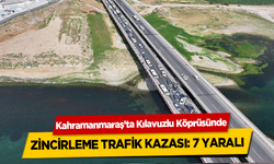 Kahramanmaraş’ta Kılavuzlu Köprüsünde Zincirleme Trafik Kazası: 7 Yaralı