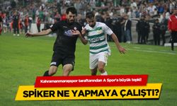 Kahramanmaraşspor taraftarından A Spor'a büyük tepki!