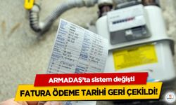 ARMADAŞ’ta sistem değişti fatura ödeme tarihi geri çekildi!