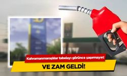 Kahramanmaraşlılar tabelayı görünce şaşırmayın! Zam geldi