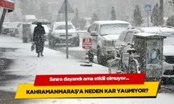 Kahramanmaraş'ın karsız kışları! Neden yağmıyor?