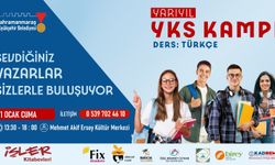 Kahramanmaraş’ta YKS Kampı Türkçe dersiyle final yapacak!