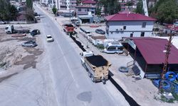 Elbistan’da Altyapısı Tamamlanan Mahallelerde Asfalt Başladı
