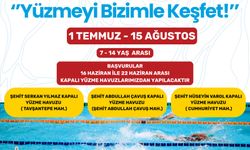 Onikişubat Belediyesi’nin ‘Yüzmeyi Bizimle Keşfet’kursu başlıyor