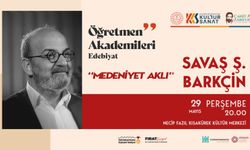 Savaş Barkçin, Edebiyatseverlerle Buluşmaya Geliyor!