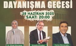Filistin Davasına Sahip Çıkma Zamanı: Dulkadiroğlu’nda Anlamlı Dayanışma Gecesi