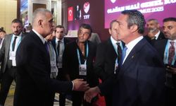 Kahramanmaraş İstiklalspor Başkanı Akarca, TFF Genel Kurulu'nda Hacıosmanoğlu ve Koç ile Bir Araya Geldi
