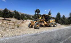 Çağlayancerit Boylu’da Yol Çalışması!