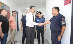 Kaymakam Hulusi Teke’den Güvenlik Birimlerine Ziyaret!