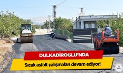 Dulkadiroğlu’nda sıcak asfalt çalışmaları devam ediyor!