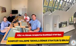 KSÜ ve Alman Araştırma Enstitüsü IVW'den Kompozit Malzeme Teknolojisinde Stratejik İş Birliği