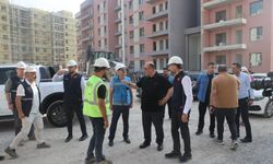 Başkan Mehmet Akpınar, Güneşevler Rezerv Konut Projesi Sahasını İnceledi