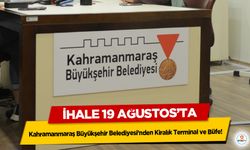 Kahramanmaraş Büyükşehir Belediyesi’nden Kiralık Terminal ve Büfe: İhale 19 Ağustos’ta