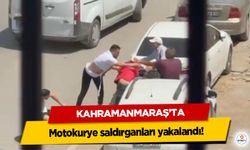 Kahramanmaraş’ta motokurye saldırganları yakalandı