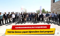 Kahramanmaraş Büyükşehir’den YKS’de Derece yapan öğrencilere özel program!