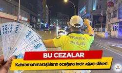 Bu cezalar Kahramanmaraşlıların ocağına incir ağacı diker!