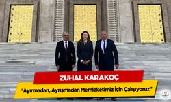 Zuhal Karakoç: “Ayırmadan, Ayrışmadan Memleketimiz İçin Çalışıyoruz”