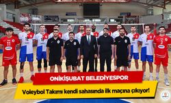 Onikişubat Belediyespor Voleybol Takımı kendi sahasında ilk maçına çıkıyor!