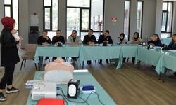 Kahramanmaraş Büyükşehir personeline ilk yardım eğitimi!