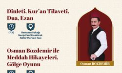 Ramazan Sokağı’nda Geleneksel Eğlence ve Maneviyat Bir Arada!