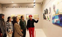 Ressam Hatice Aydoğan Sanko Sanat Galerisi’nde Sergi Açtı
